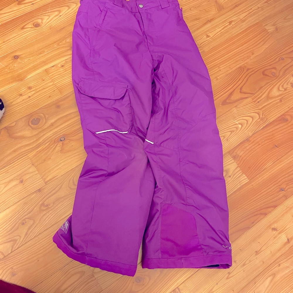 Girls Columbia winter snow pants